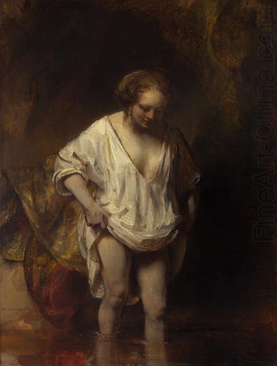 A Woman Bathing (mk33), REMBRANDT Harmenszoon van Rijn